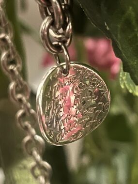 Tiffany & Co. Engraved Heart Charm - Silver 925